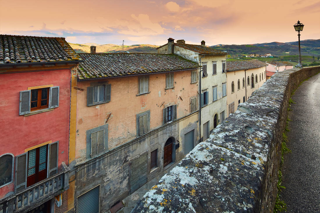 Monterchi Una strada di Monterchi © Fiorenza Cicogna
