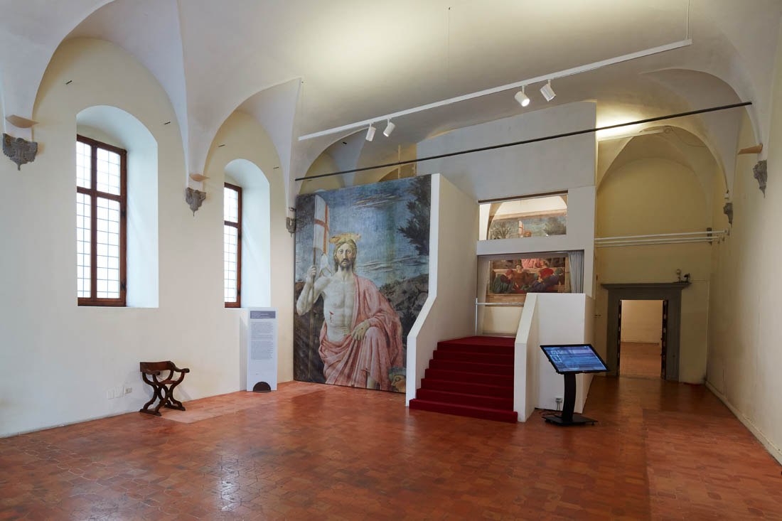 Sansepolcro Museo Civico, Resurrezione di Piero della Francesca © Fiorenza Cicogna