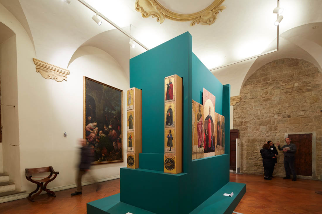 Sansepolcro Museo Civico, Polittico della Madonna della Misericordia di Piero della Francesca © Fiorenza Cicogna