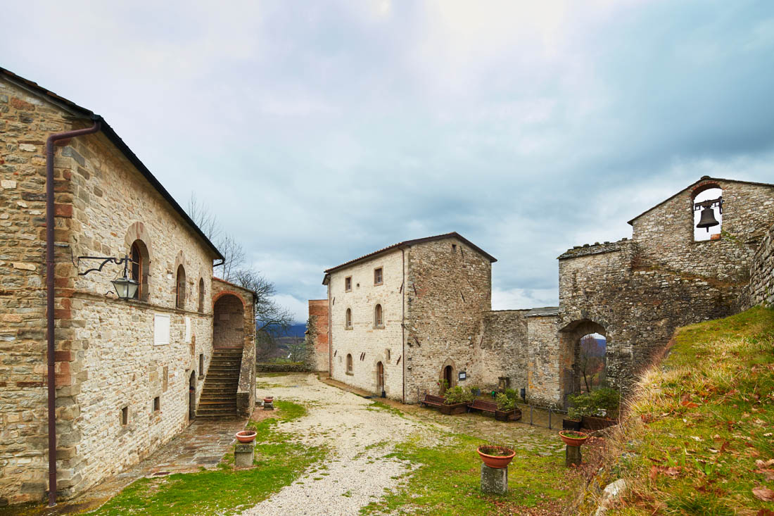 Caprese Michelangelo Veduta di Caprese Michelangelo © R. Taylor