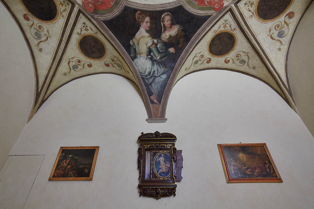Arezzo Casa Vasari, sala di Apollo e delle Muse © Fiorenza Cicogna
