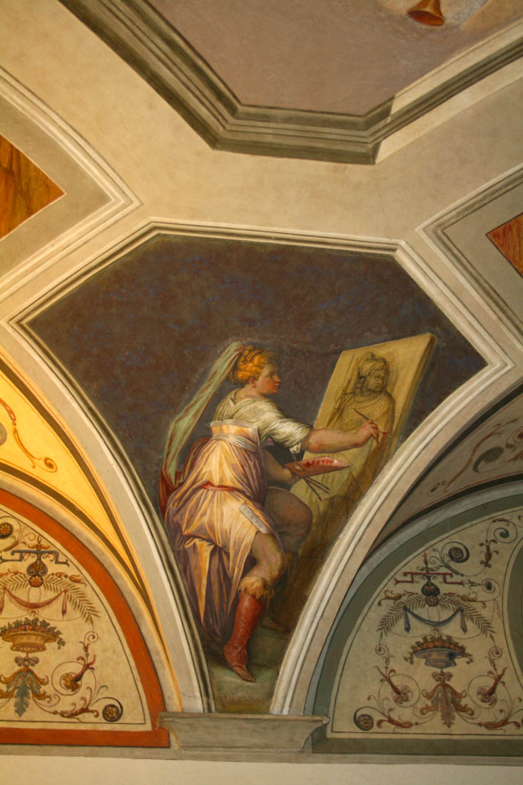 Arezzo Casa Vasari, Allegoria della Pittura © Cinzia Rando