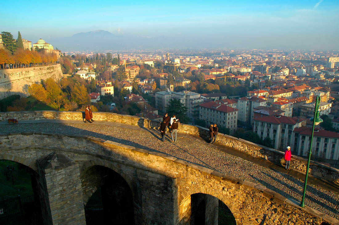 Bergamo Veduta da Porta San Giacomo © Archivio Turismo Bergamo
