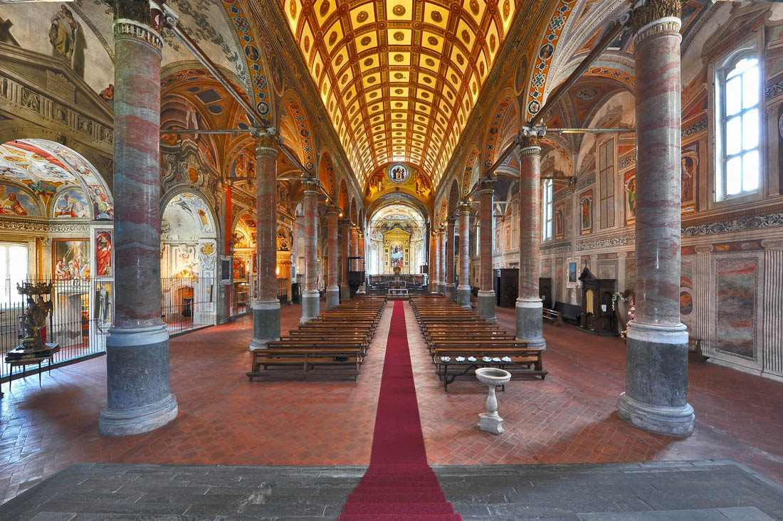 Lovere Interno della basilica di Santa Maria in Valvendra © Pro Loco Lovere/G. Bonomelli