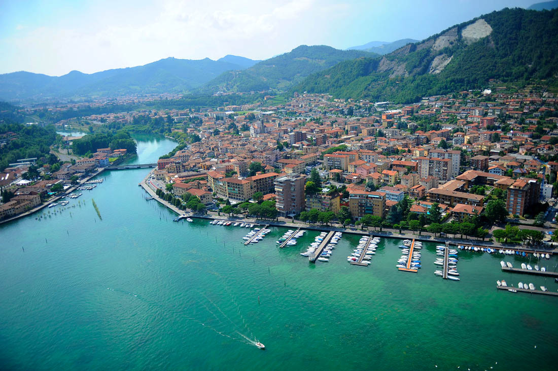 Sarnico Veduta aerea © Pro Loco Sarnico