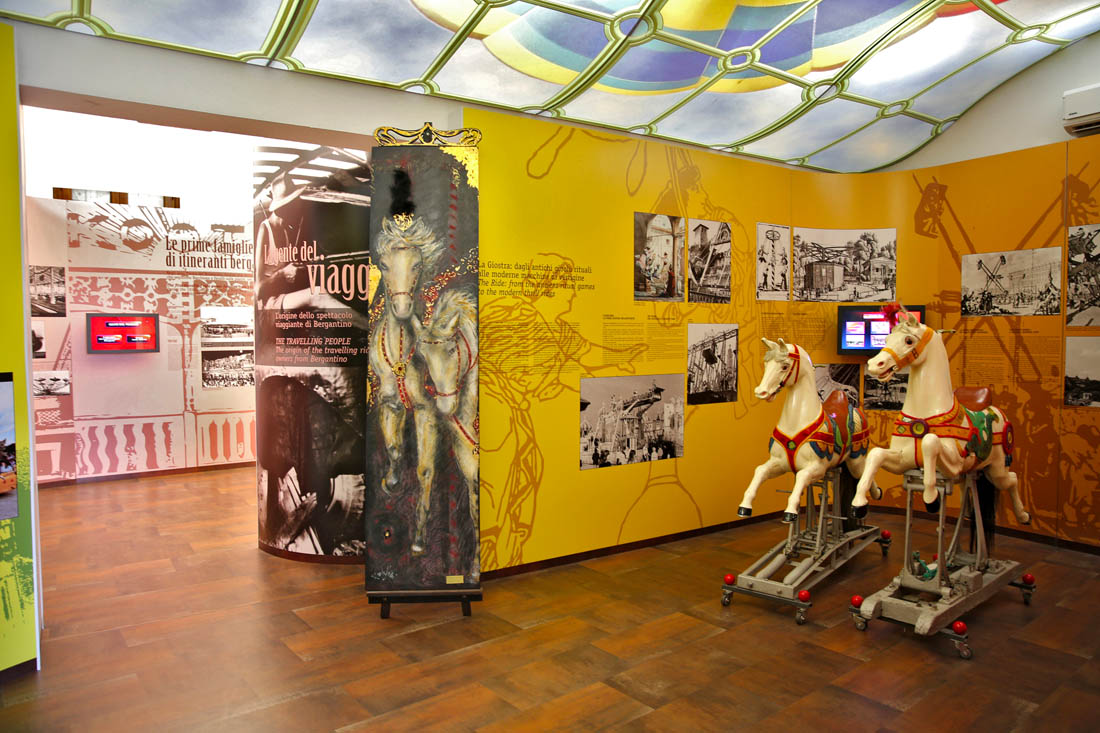 Bergantino Museo storico della Giostra e dello Spettacolo popolare: sala della Giostra © Giuliano Plorutti