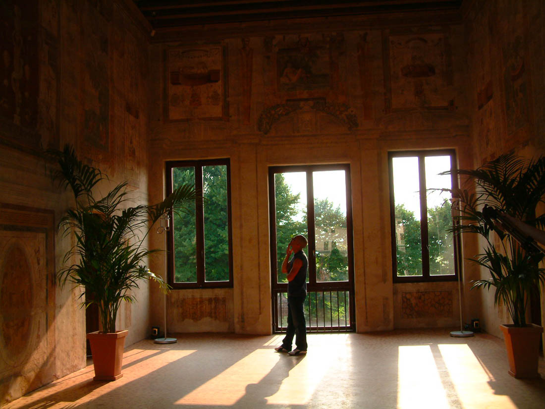 Fratta Polesine Villa Badoer: un interno decorato da Giallo Fiorentino © Provincia di Rovigo