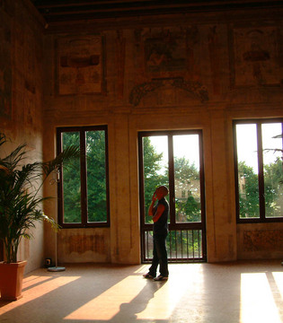 Fratta Polesine Villa Badoer: un interno decorato da Giallo Fiorentino © Provincia di Rovigo
