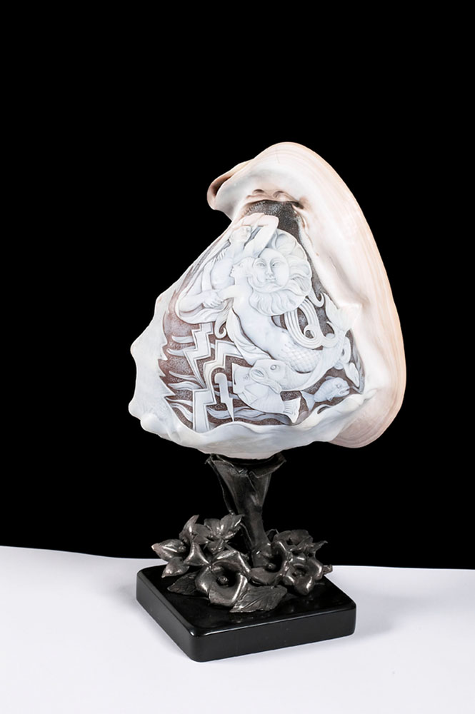 Cupra Marittima. Universo di conchiglie Antico cammeo © Museo Malacologico Piceno