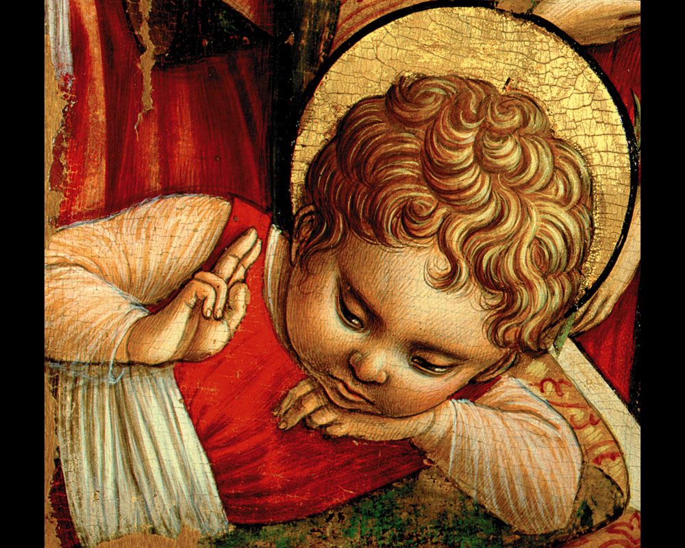 Fermano e Piceno Particolare del secondo trittico di Valle Castellana © Fondazione Marche Cultura - Sistema Informativo e Archivio Fotografico dei Beni Culturali