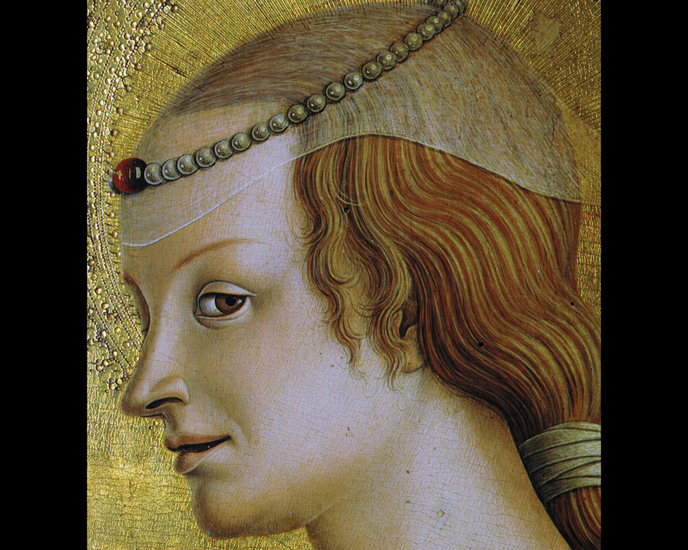 Fermano e Piceno Ritratto della Maddalena, polittico di Montefiore dell'Aso © Fondazione Marche Cultura - Sistema Informativo e Archivio Fotografico dei Beni Culturali