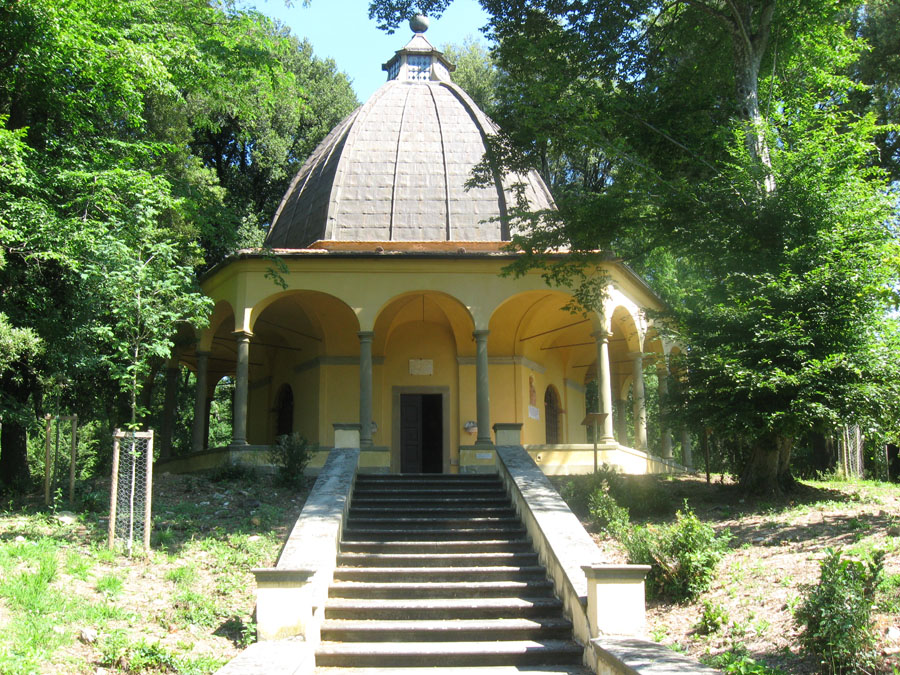 Il Mugello dei Medici La cappella Buontalenti nel Parco mediceo di Pratolino © Città Metropolitana di Firenze