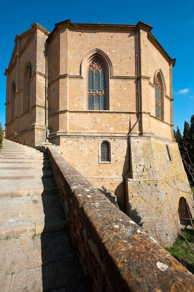 Pienza Abside Santa Maria Assunta © Fabrizio Ardito