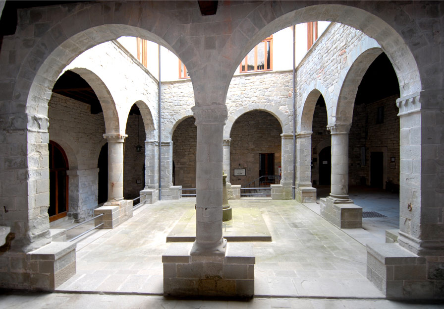 Camaldoli Chiostro del monastero © Fabrizio Ardito