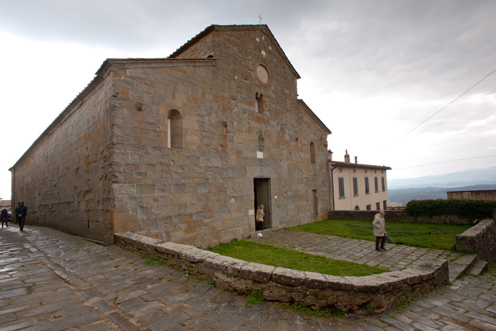 Pieve di Gropina Esterno © Fabrizio Ardito