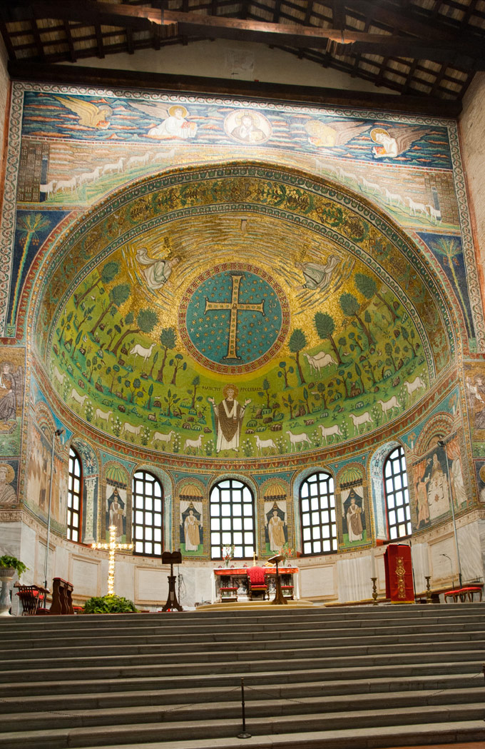 Ravenna Sant'Apollinare in Classe, l'abside © Fabrizio Ardito