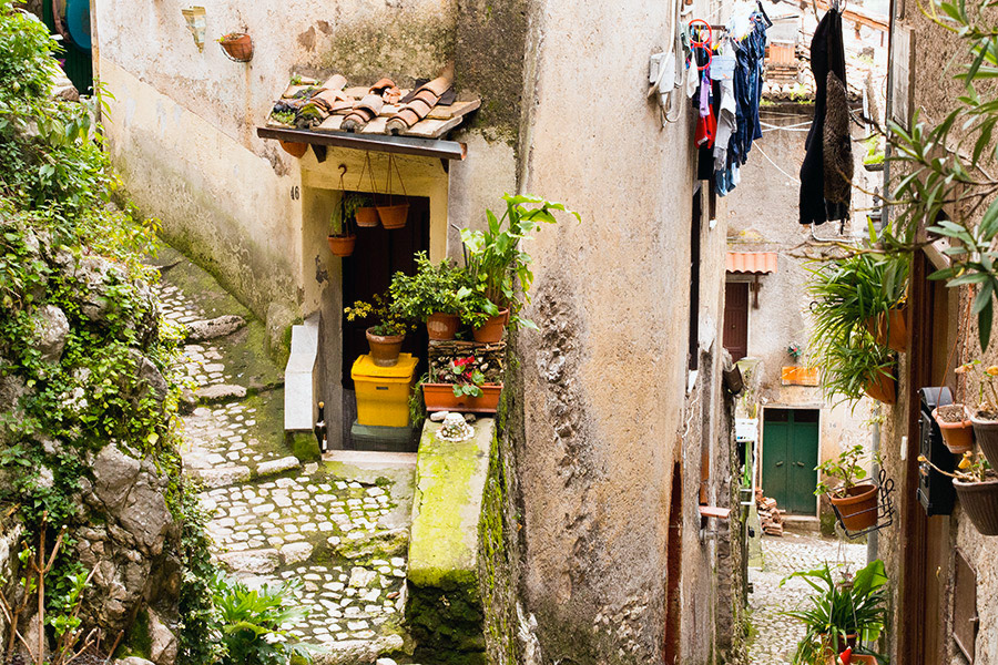 Artena Vicoli del centro storico © Natalino Russo