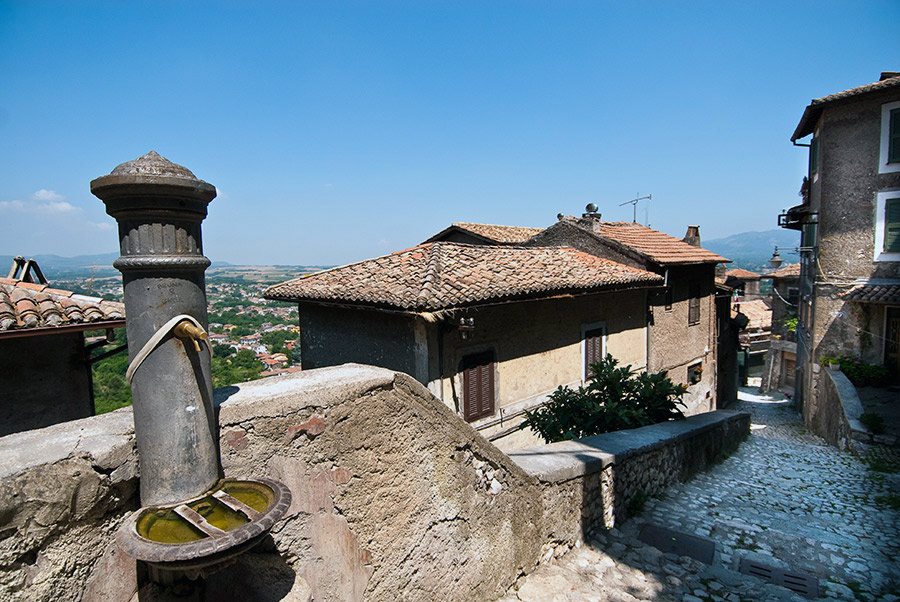 Artena Vicoli del centro storico © Fabrizio Ardito