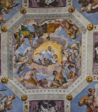 Maser Affreschi di Paolo Veronese all'interno della villa ©Mario Verin
