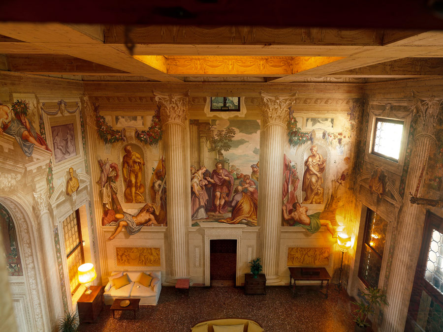 Fanzolo di Vedelago Villa Emo, il salone centrale della Villa ©Archivio Fondazione Villa Emo Onlus