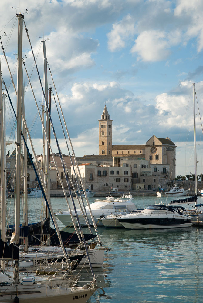 Trani La cattedrale vista dal porto © Natalino Russo