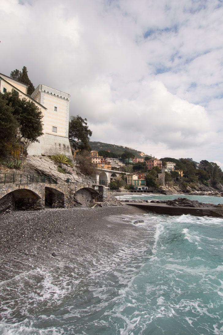 Zoagli La torre di Ponente annessa al Castello Canevaro ©Natalino Russo