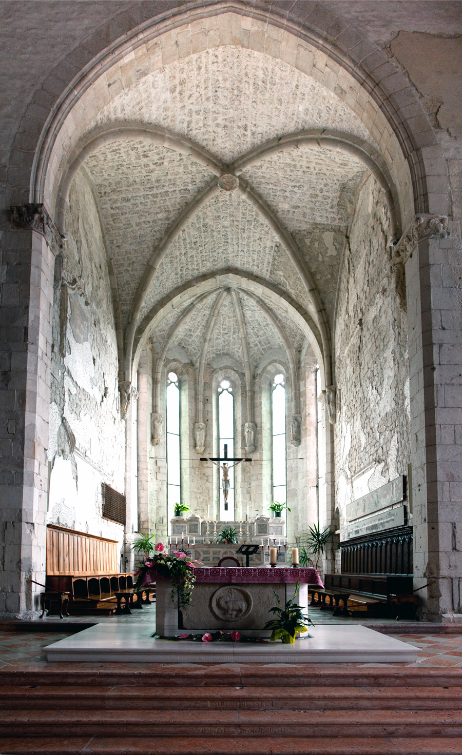 Venzone Il duomo: interno © Fabrizio Ardito