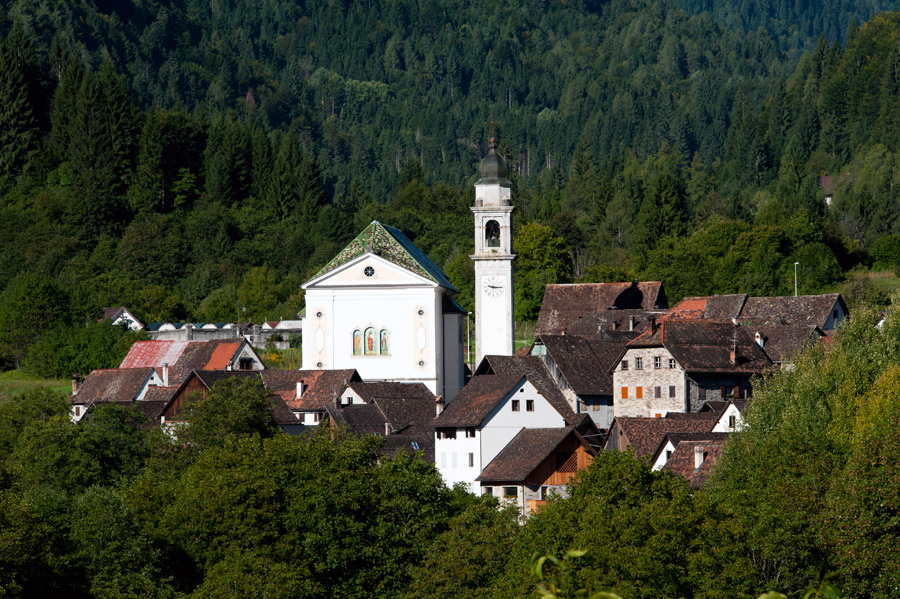 Pesariis Panorama del paese © Fabrizio Ardito