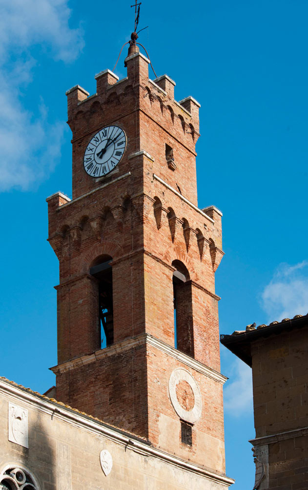 Pienza Torre del palazzo comunale © Fabrizio Ardito