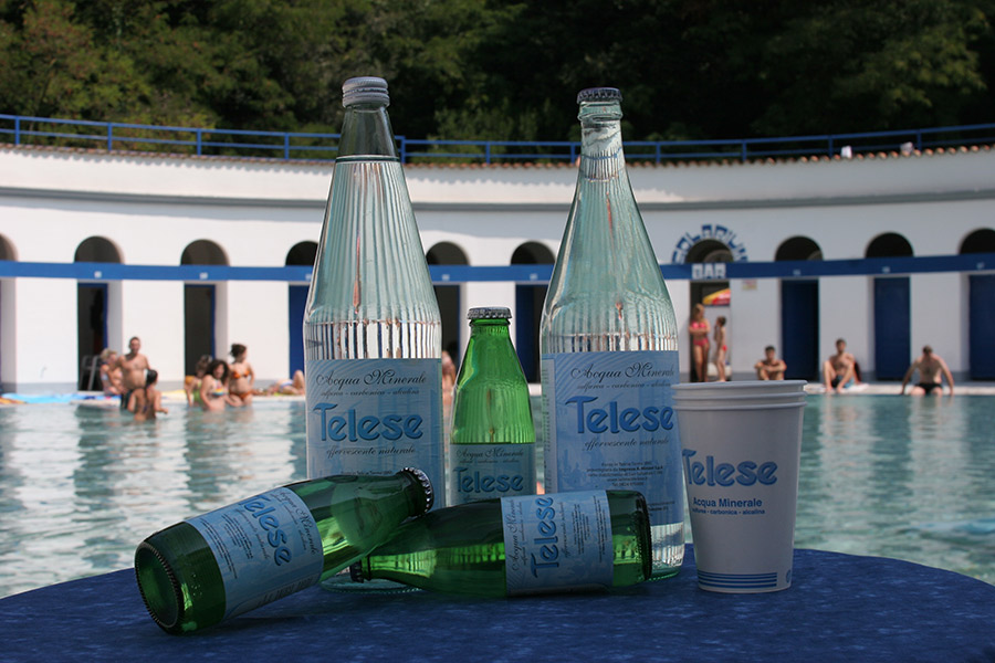 Telese Terme L'acqua minerale Telese © Impresa Minieri SpA