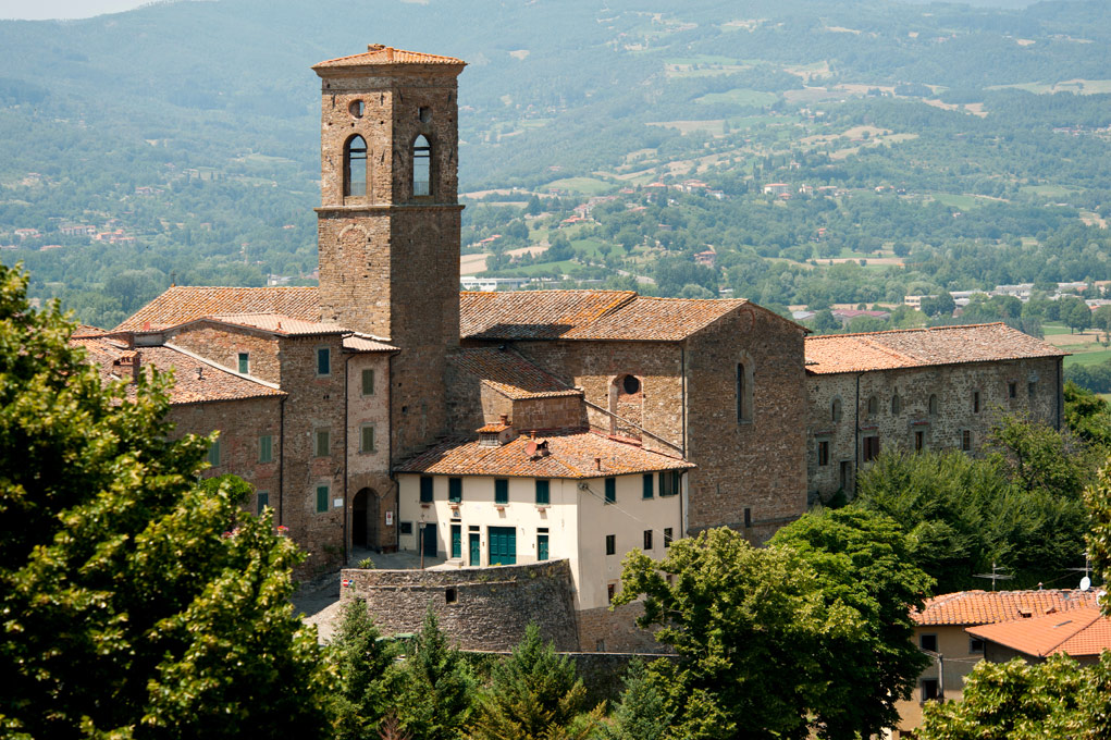 Poppi San Fedele vista dal castello © Fabrizio Ardito