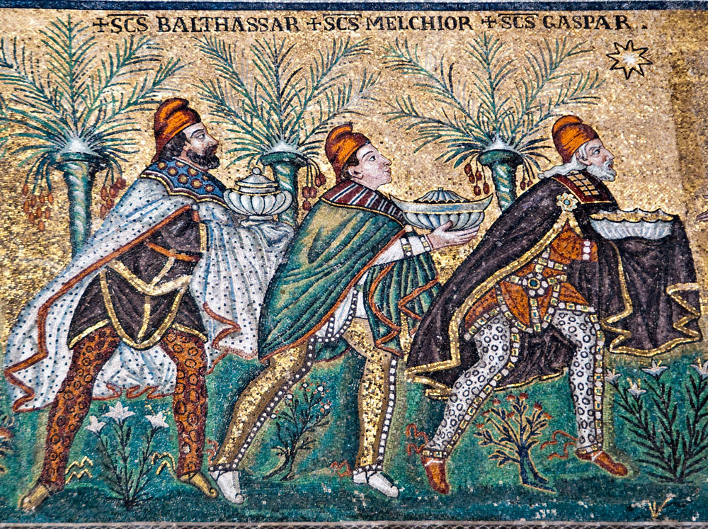 Ravenna Sant'Apollinare Nuovo, mosaico della navata centrale © Fabrizio Ardito