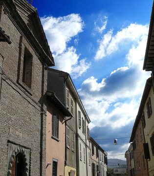 Acqualagna Acqualagna, scorcio del borgo © Alessandro Lepri