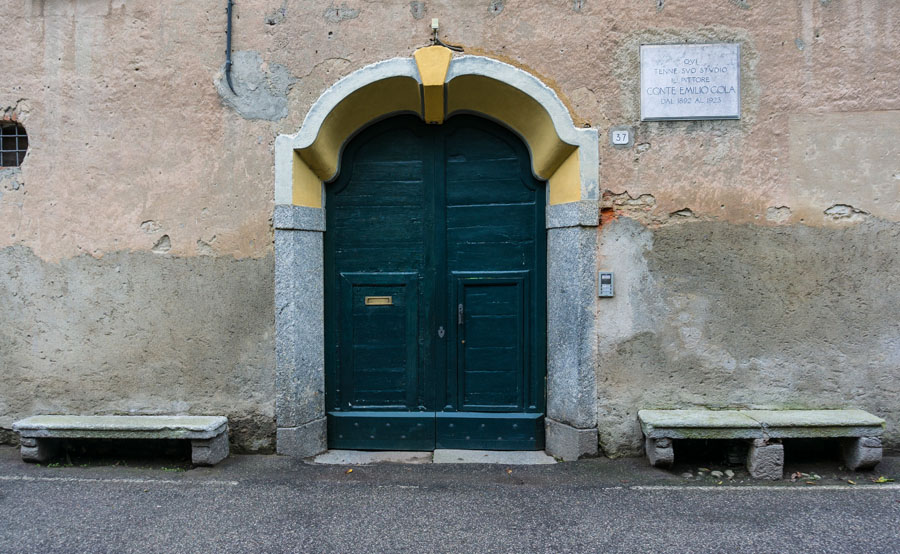 Lo studio di Emilio Gola © Giulia Castelli e Mario Verin