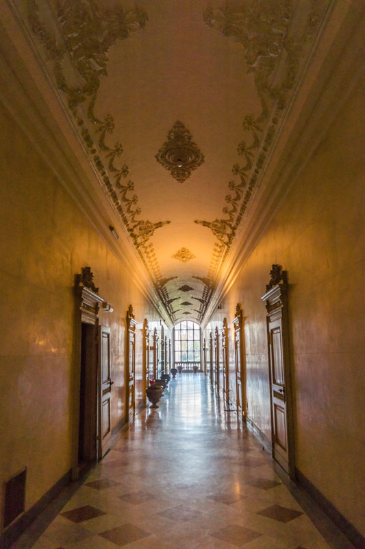 Monza Villa Reale, gli interni © Giulia Castelli e Mario Verin