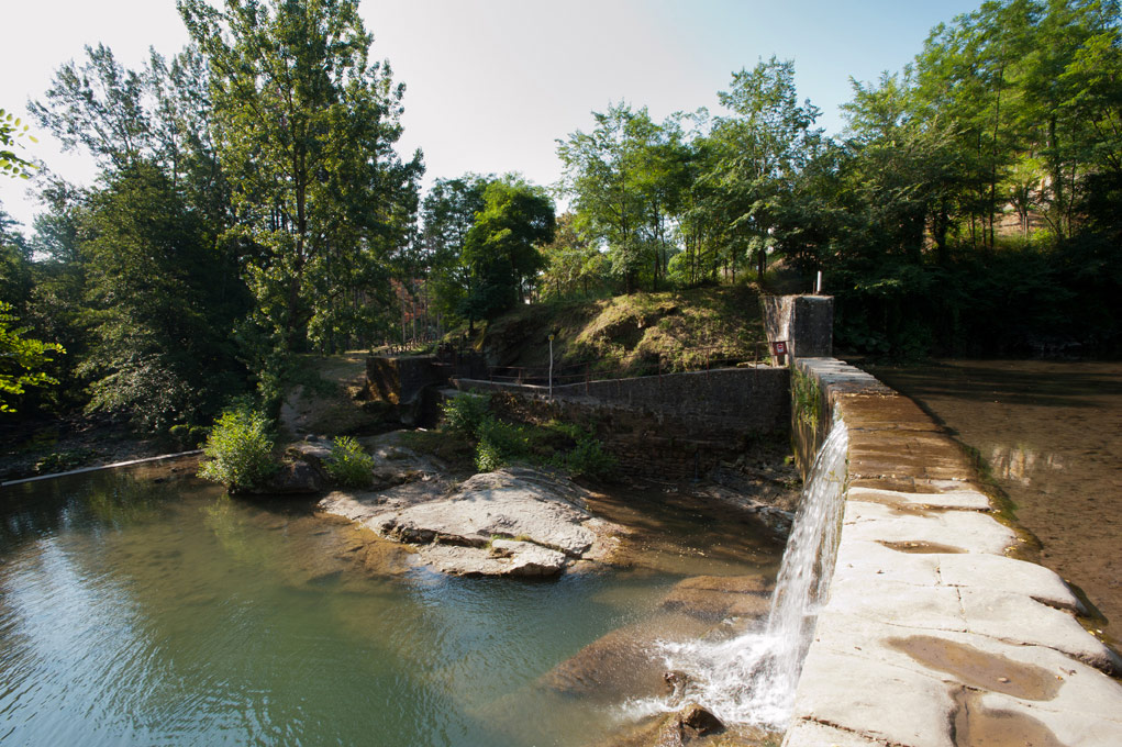 Stia Parco del Canto della Rana, sbarramento sull'Arno © Fabrizio Ardito