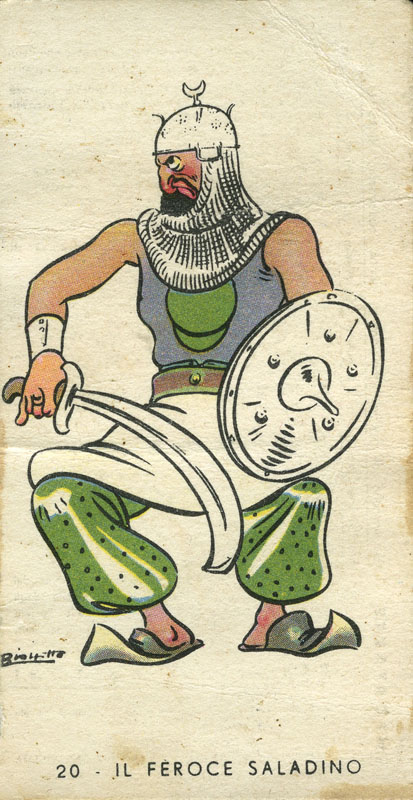 Modena Il Feroce Saladino del 1937 © Museo della figurina