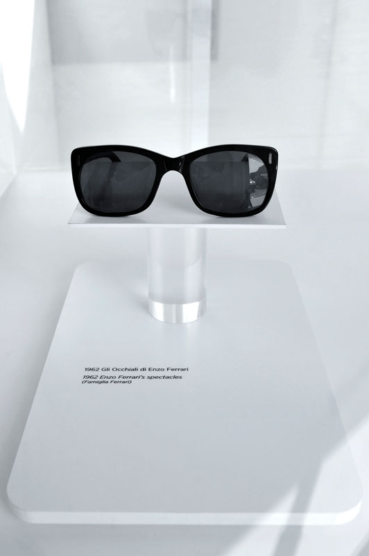 Modena Occhiali di Enzo Ferrari, © Fondazione Casa Enzo Ferrari / Studio 129.com