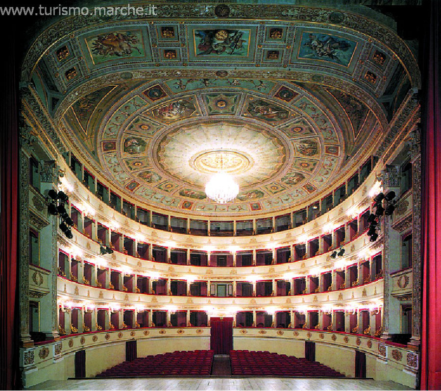 Jesi Teatro G.B. Pergolesi © Per gentile concessione della Fondazione Pergolesi Spontini di Jesi