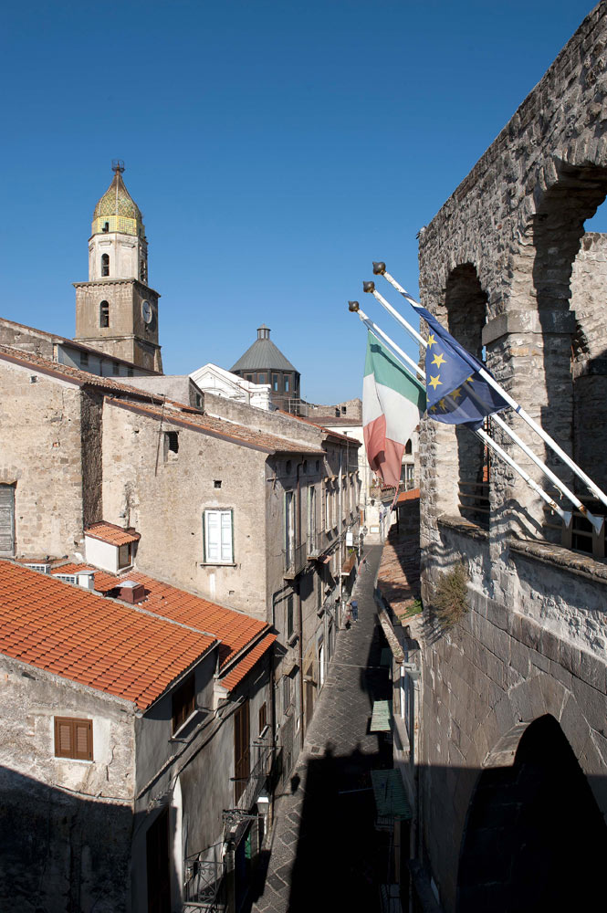 Teano Centro storico dal museo ©Natalino Russo