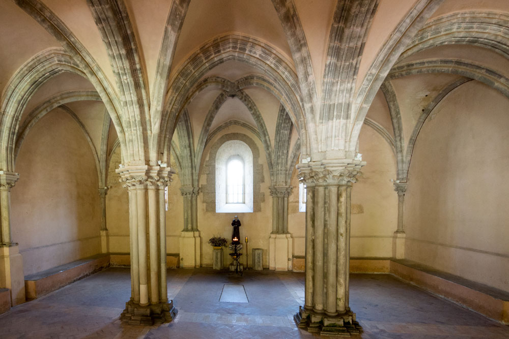 Priverno Abbazia di Fossanova, la Sala Capitolare ©Natalino Russo