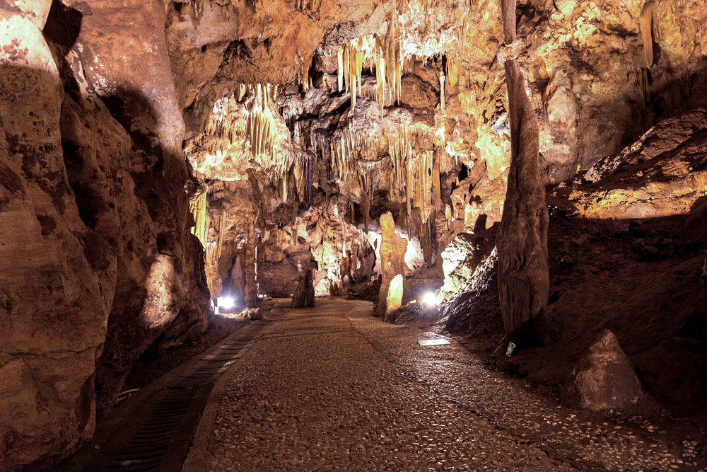 Pastena Grotte di Pastena. Il corridoio Franchetti ©Gianni Carnevale