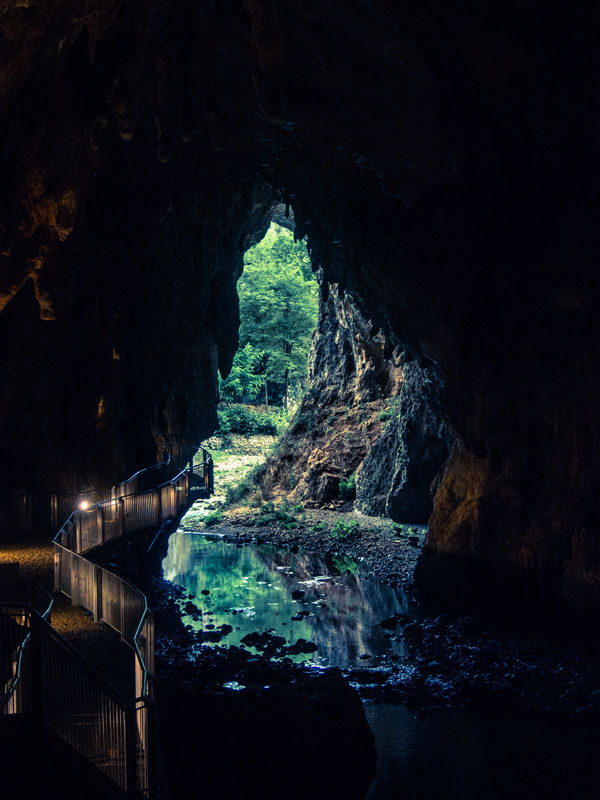 Pastena Grotte di Pastena. Ingresso ©Gianni Carnevale