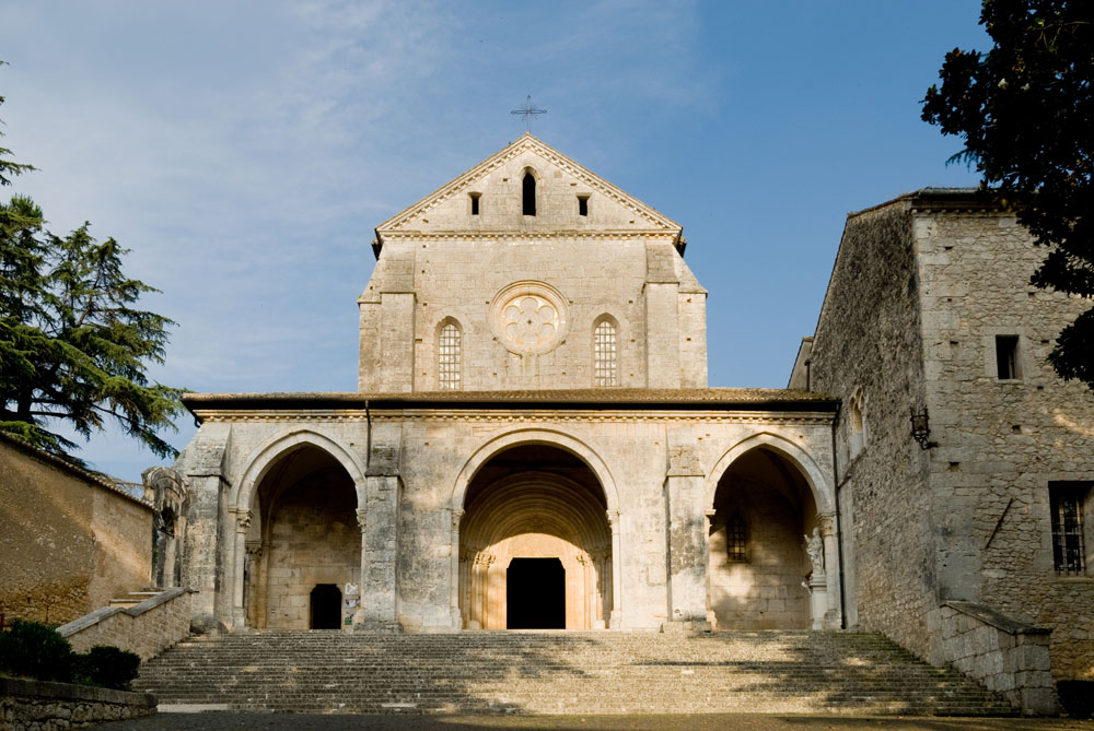 Abbazia di Casamari La facciata della chiesa ©Natalino Russo