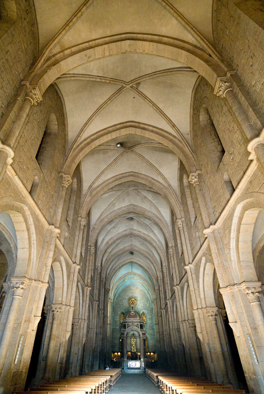 Abbazia di Casamari La navata principale della chiesa ©Natalino Russo