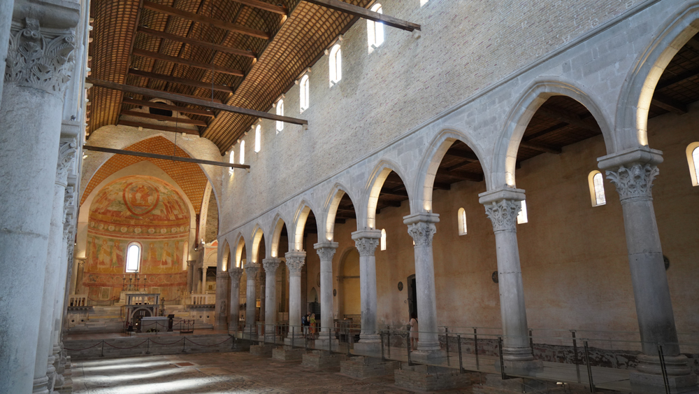 Basilica Patriarcale di Aquileia © A. Rossi, Camaleo S.r.l. (Rm) Su gentile concessione di Soprintendenza Archeologia, Belle Arti e Paesaggio del Friuli Venezia Giulia, So.Co.Ba, Fondazione Aquileia