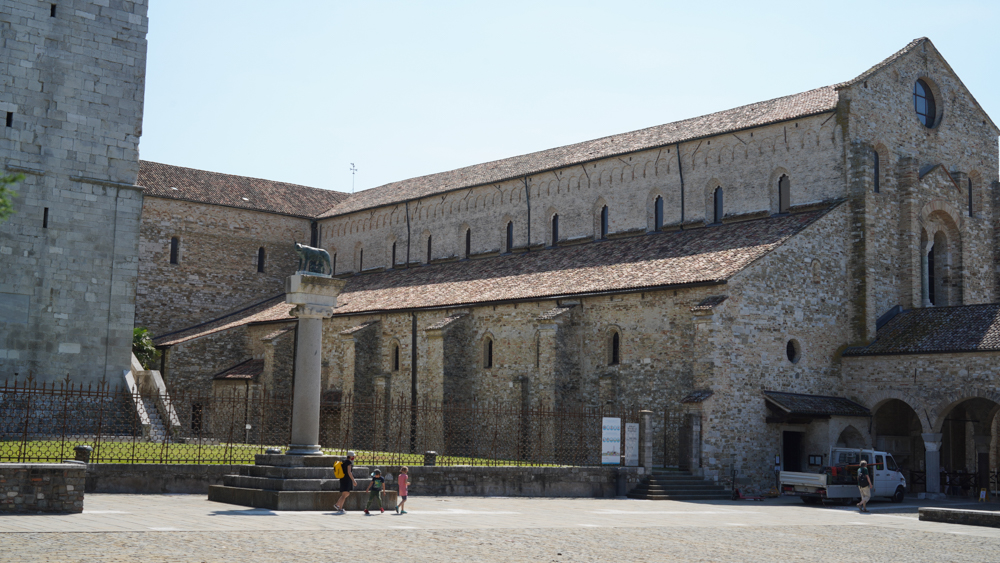 Basilica Patriarcale di Aquileia © A. Rossi, Camaleo S.r.l. (Rm) Su gentile concessione di Soprintendenza Archeologia, Belle Arti e Paesaggio del Friuli Venezia Giulia, So.Co.Ba, Fondazione Aquileia
