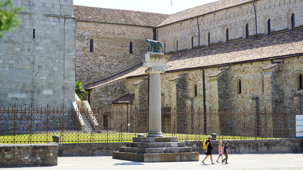Basilica Patriarcale di Aquileia © A. Rossi, Camaleo S.r.l. (Rm) Su gentile concessione di Soprintendenza Archeologia, Belle Arti e Paesaggio del Friuli Venezia Giulia, So.Co.Ba, Fondazione Aquileia