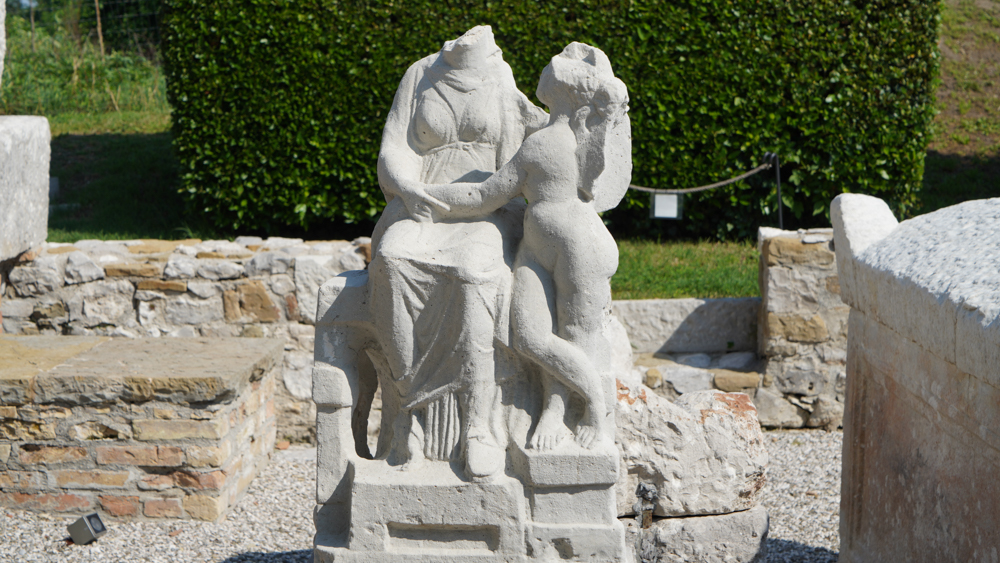 Aquileia, Sepolcreto © A. Rossi, Camaleo S.r.l. (Rm) Su gentile concessione di Soprintendenza Archeologia, Belle Arti e Paesaggio del Friuli Venezia Giulia, So.Co.Ba, Fondazione Aquileia