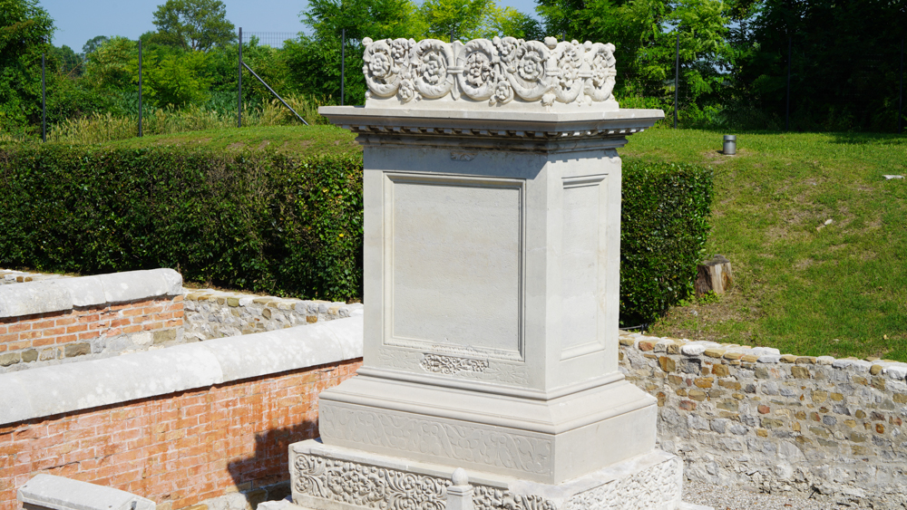Aquileia, Sepolcreto © A. Rossi, Camaleo S.r.l. (Rm) Su gentile concessione di Soprintendenza Archeologia, Belle Arti e Paesaggio del Friuli Venezia Giulia, So.Co.Ba, Fondazione Aquileia